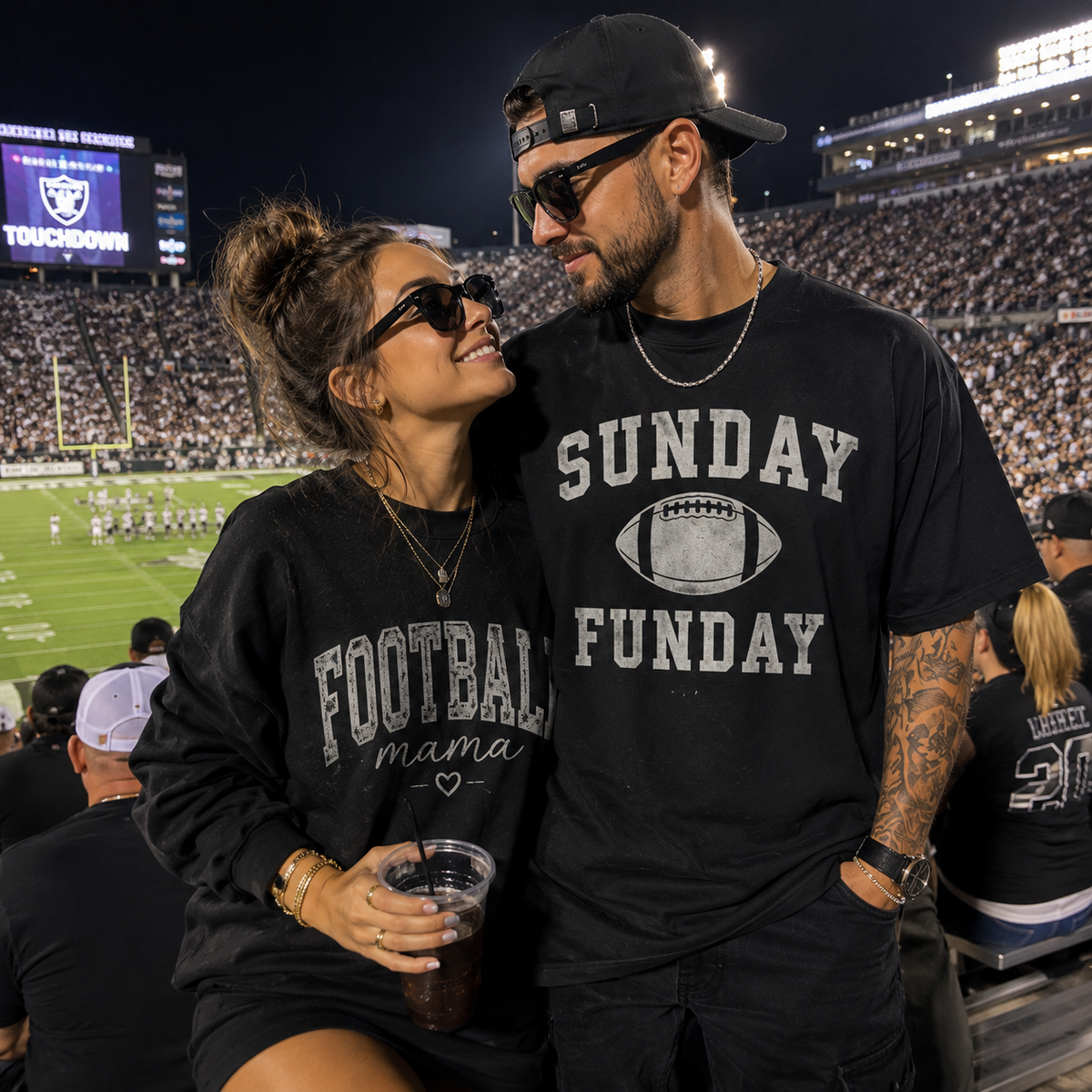 Football Season Mom & Dad T Shirts