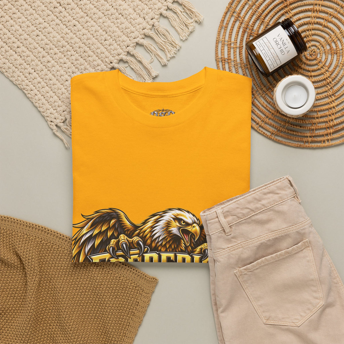Frederick Golden Eagles T-Shirt — School Mascot Graphic Tee