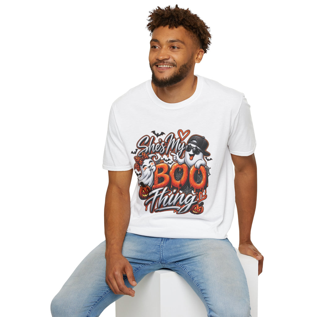 She's My Boo Thing Halloween T-Shirt