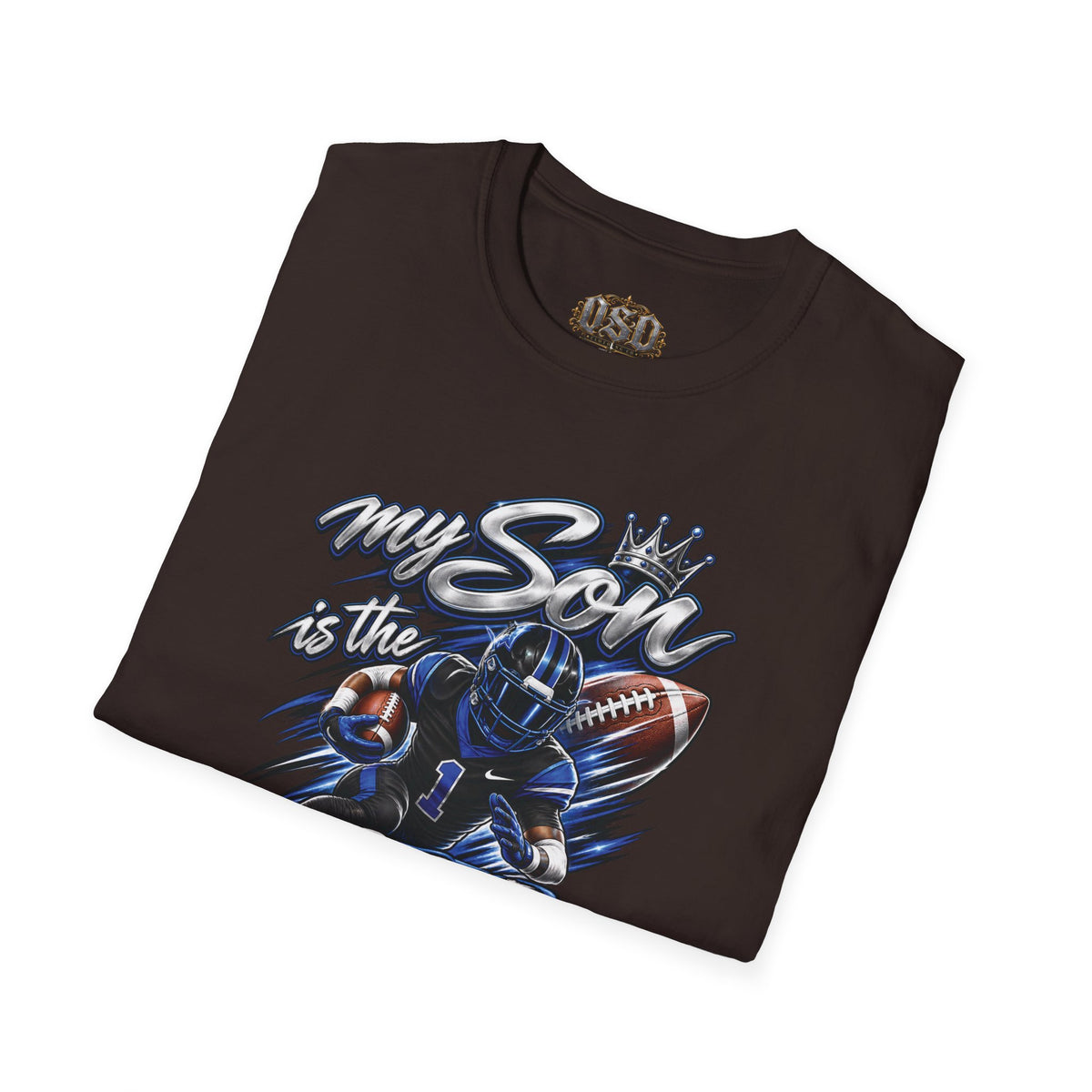 My Son is the Best Running Back T-Shirt — Football Mom/Dad Pride Tee