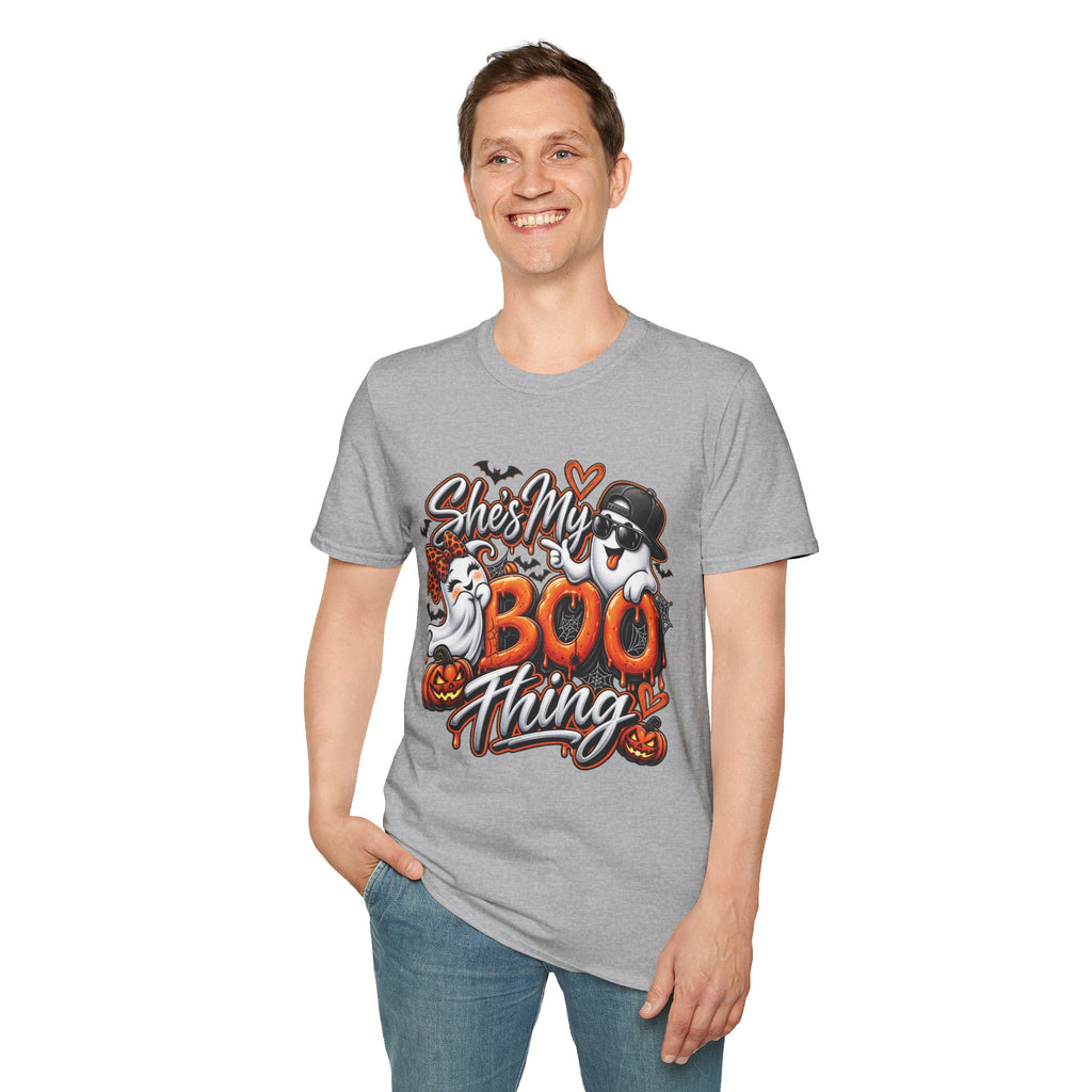 She's My Boo Thing Halloween T-Shirt