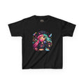 Kids Anime Gamer Tee — Colorful Kawaii Girl Graphic