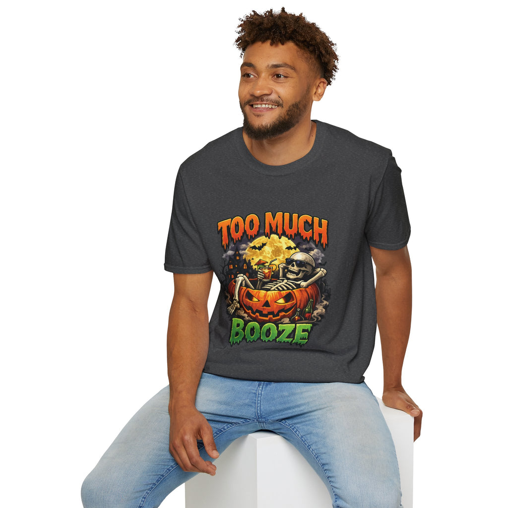 Too Much Booze Halloween T-Shirt