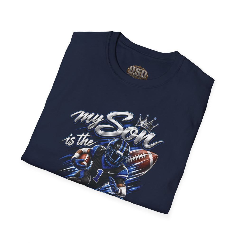 My Son is the Best Running Back T-Shirt — Football Mom/Dad Pride Tee