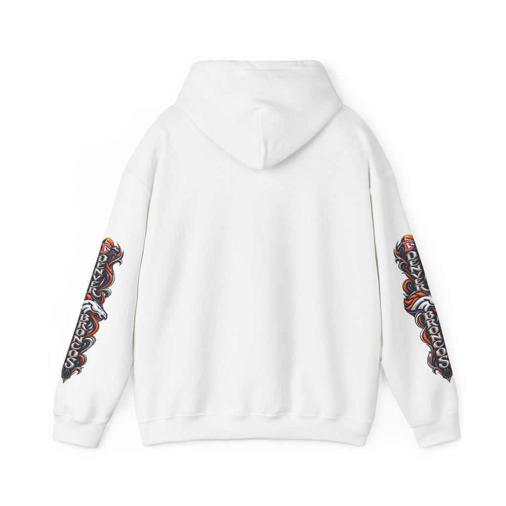 Broncos Fierce Hoodie — Team Logo Sleeve Pullover