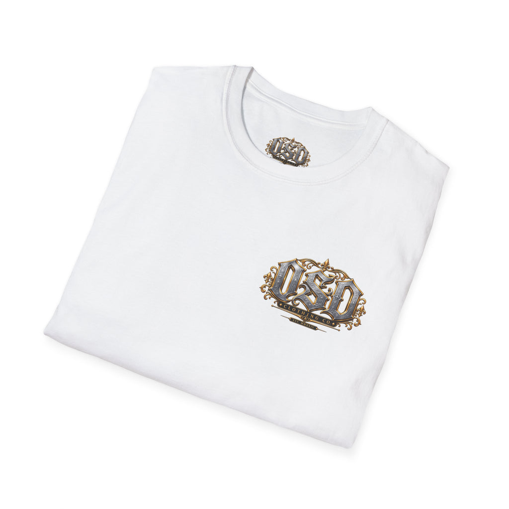 1990 Vintage OSD Crest T-Shirt — Retro 90s Emblem Tee