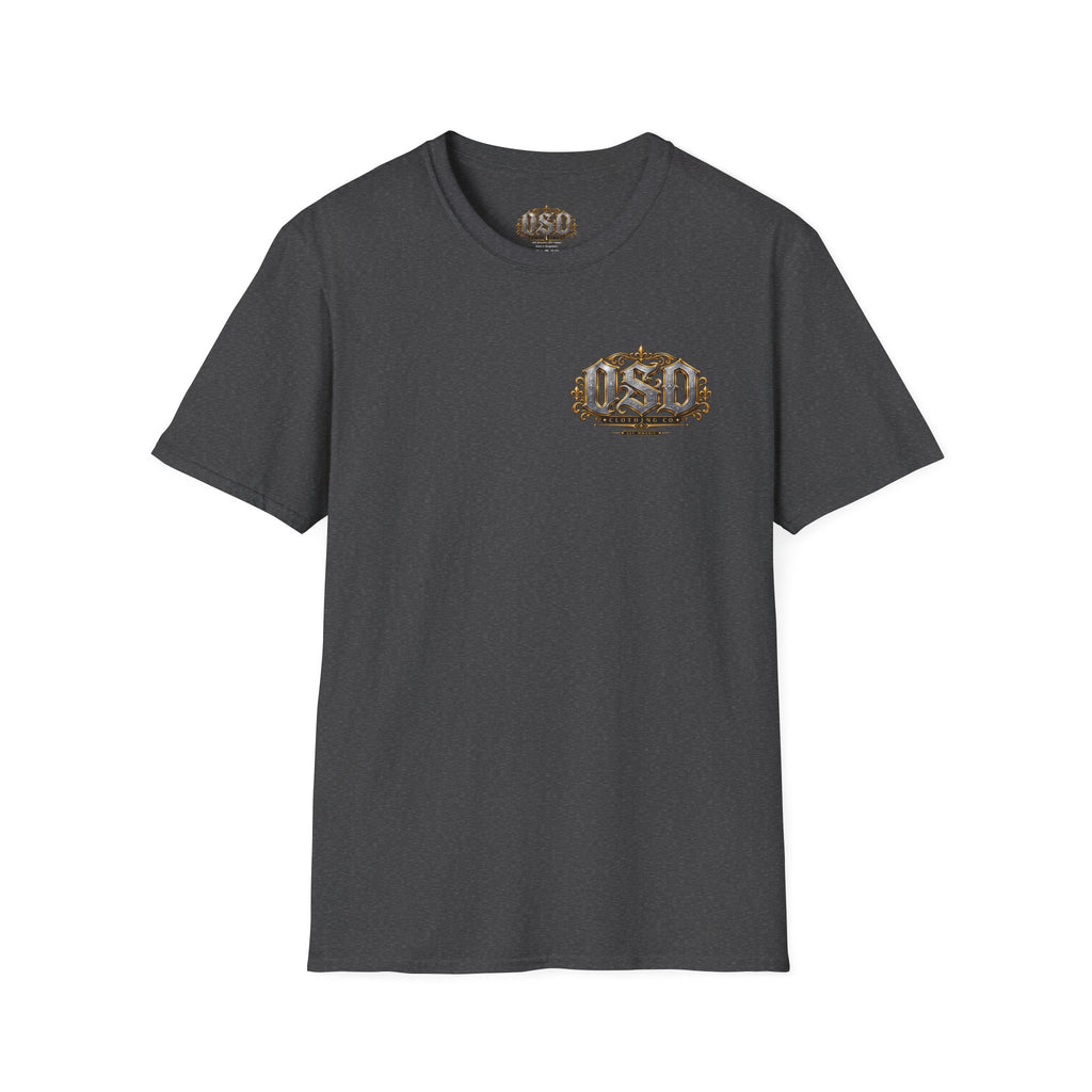1990 Vintage OSD Crest T-Shirt — Retro 90s Emblem Tee