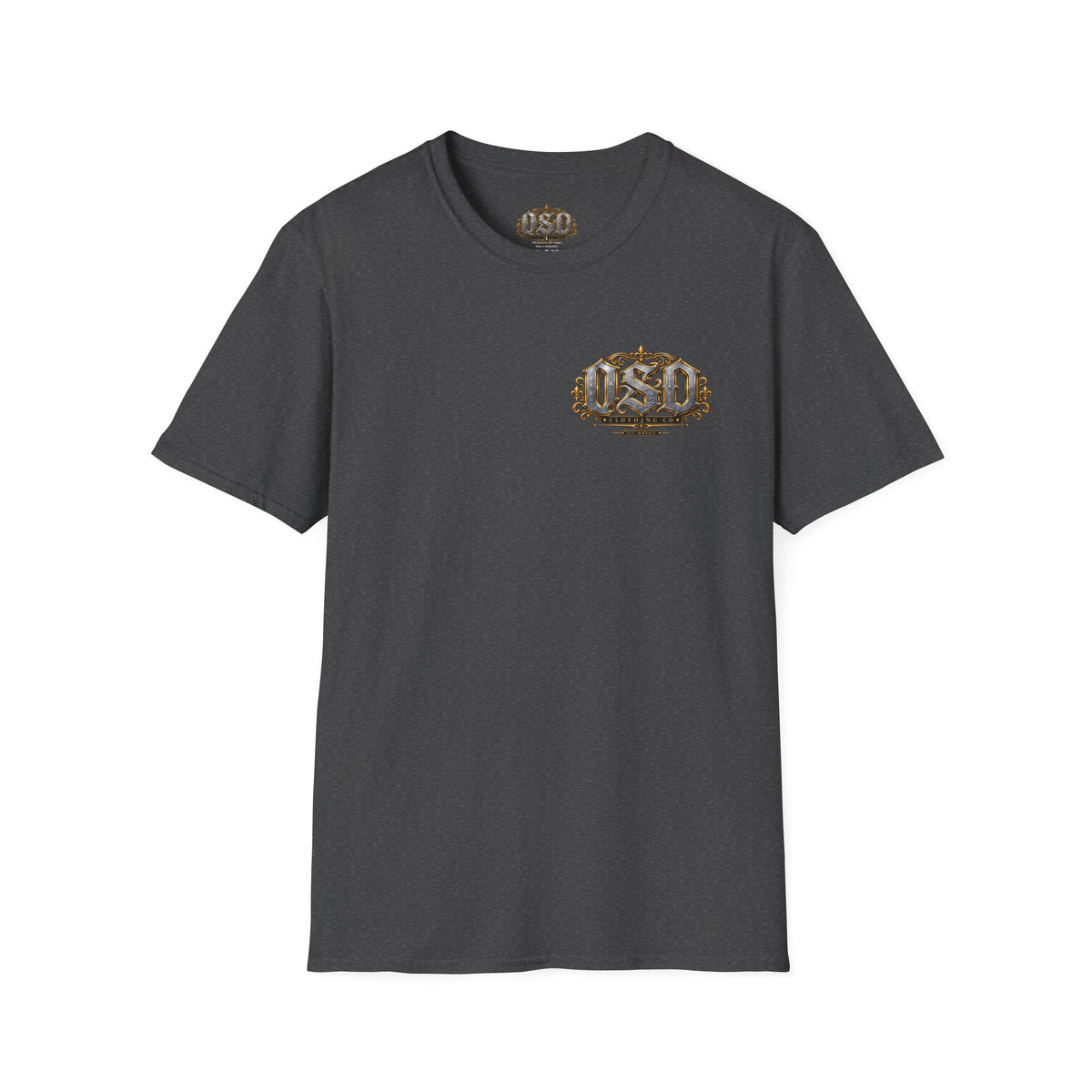1990 Vintage OSD Crest T-Shirt — Retro 90s Emblem Tee