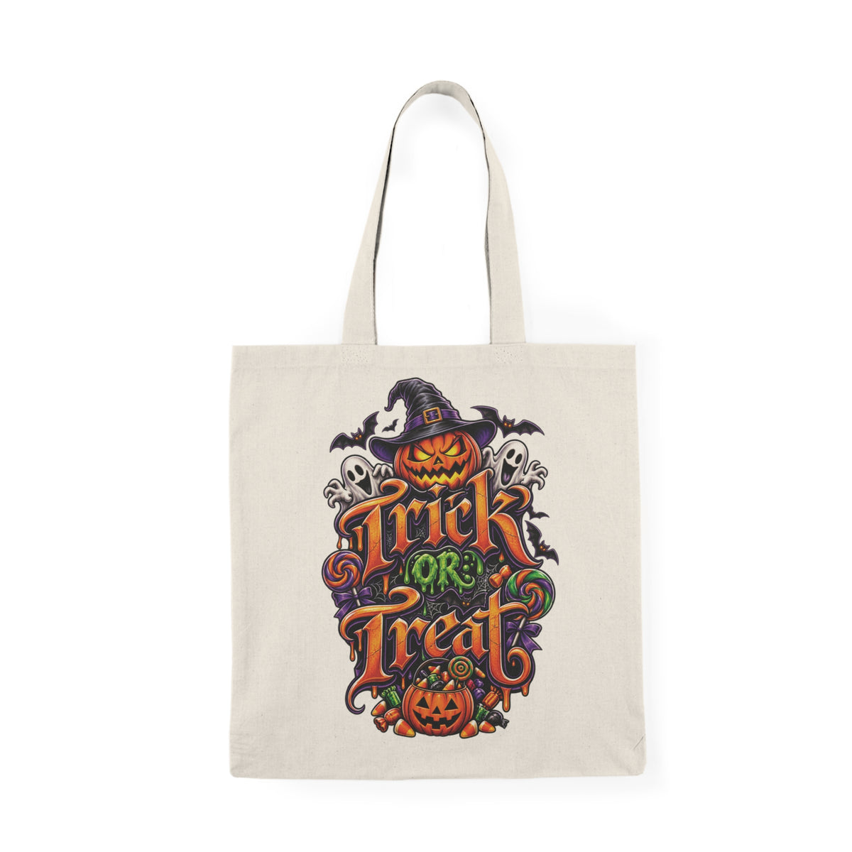 Halloween Trick or Treat Tote Bag