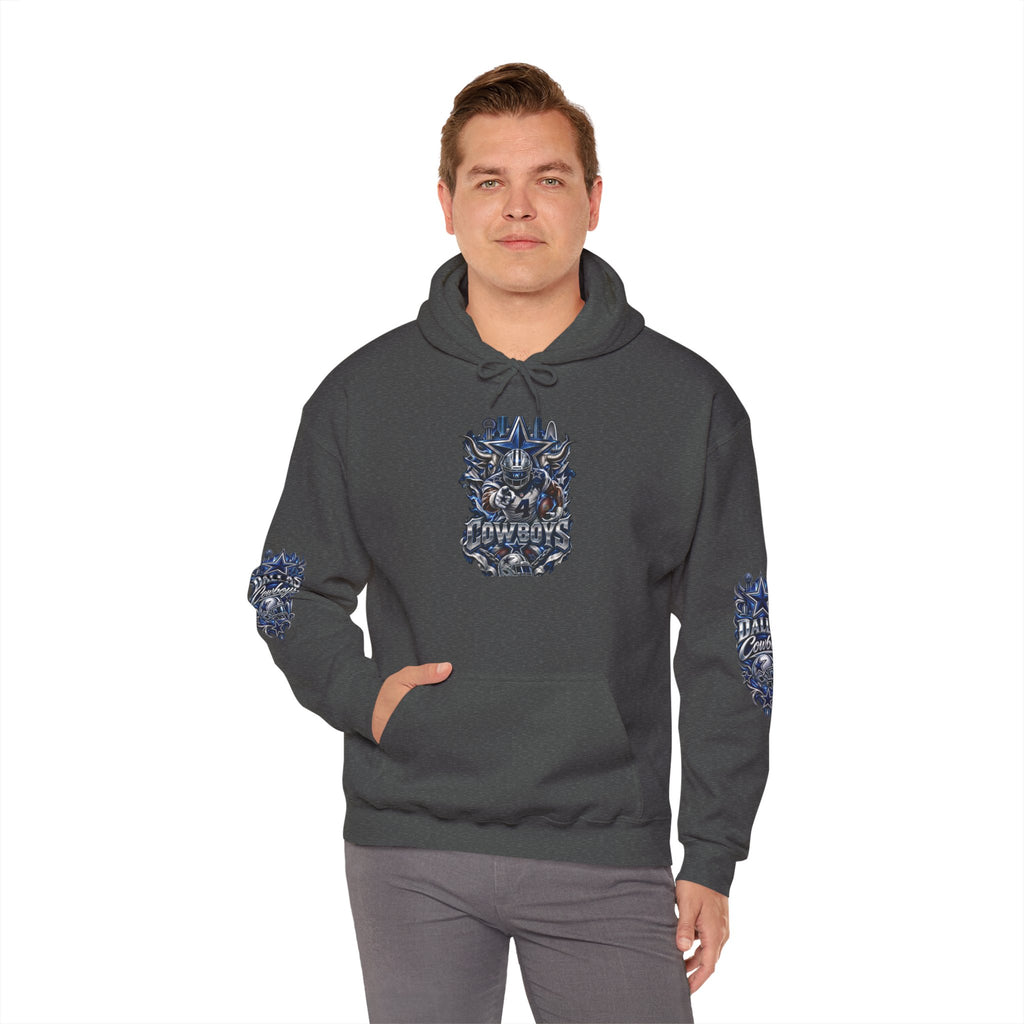 Dallas Cowboys Graphic Hoodie - Game Day Or Everyday Use
