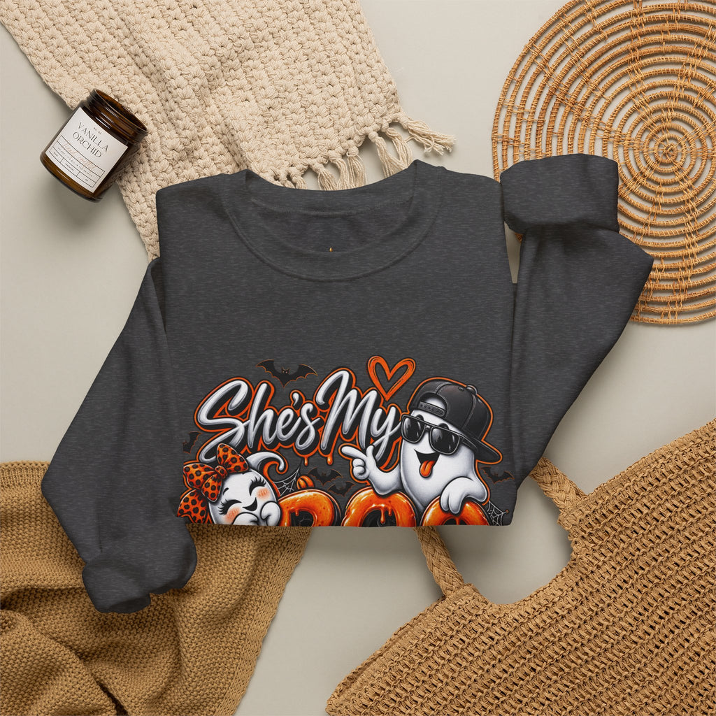 She’s My Boo Thing Sweatshirt — Cute Halloween Ghost Crewneck
