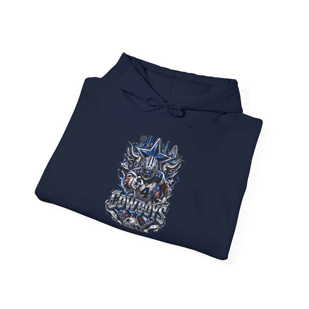 Dallas Cowboys Graphic Hoodie - Game Day Or Everyday Use