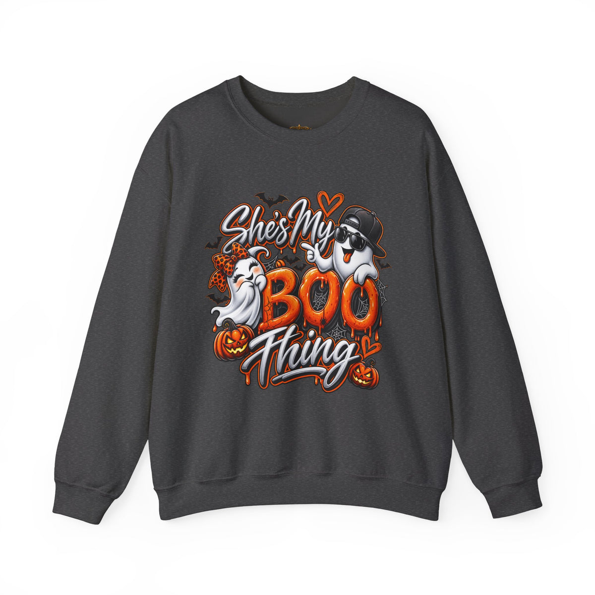 She’s My Boo Thing Sweatshirt — Cute Halloween Ghost Crewneck