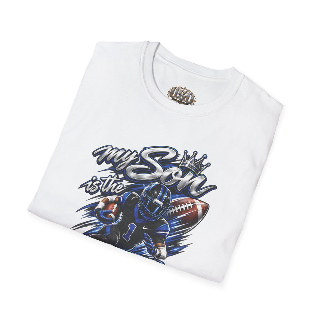 My Son is the Best Running Back T-Shirt — Football Mom/Dad Pride Tee