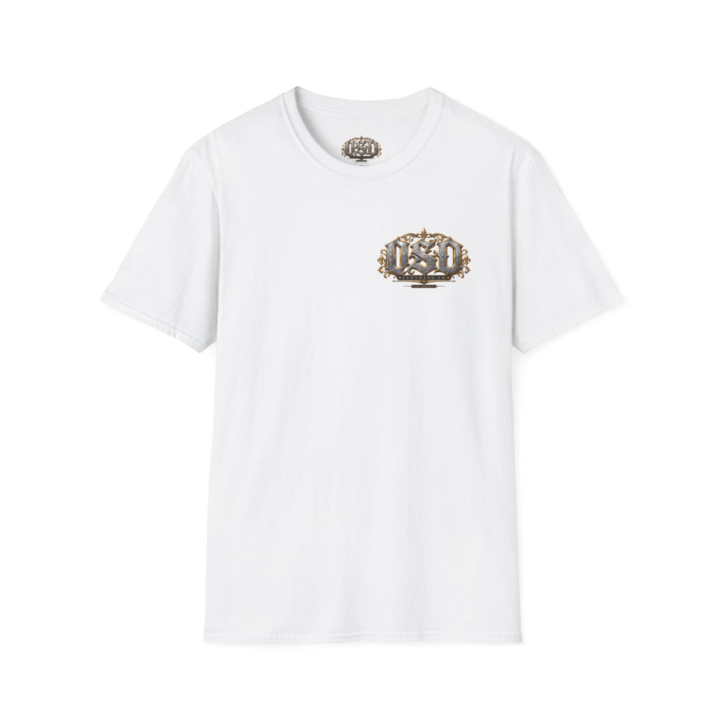 1990 Vintage OSD Crest T-Shirt — Retro 90s Emblem Tee