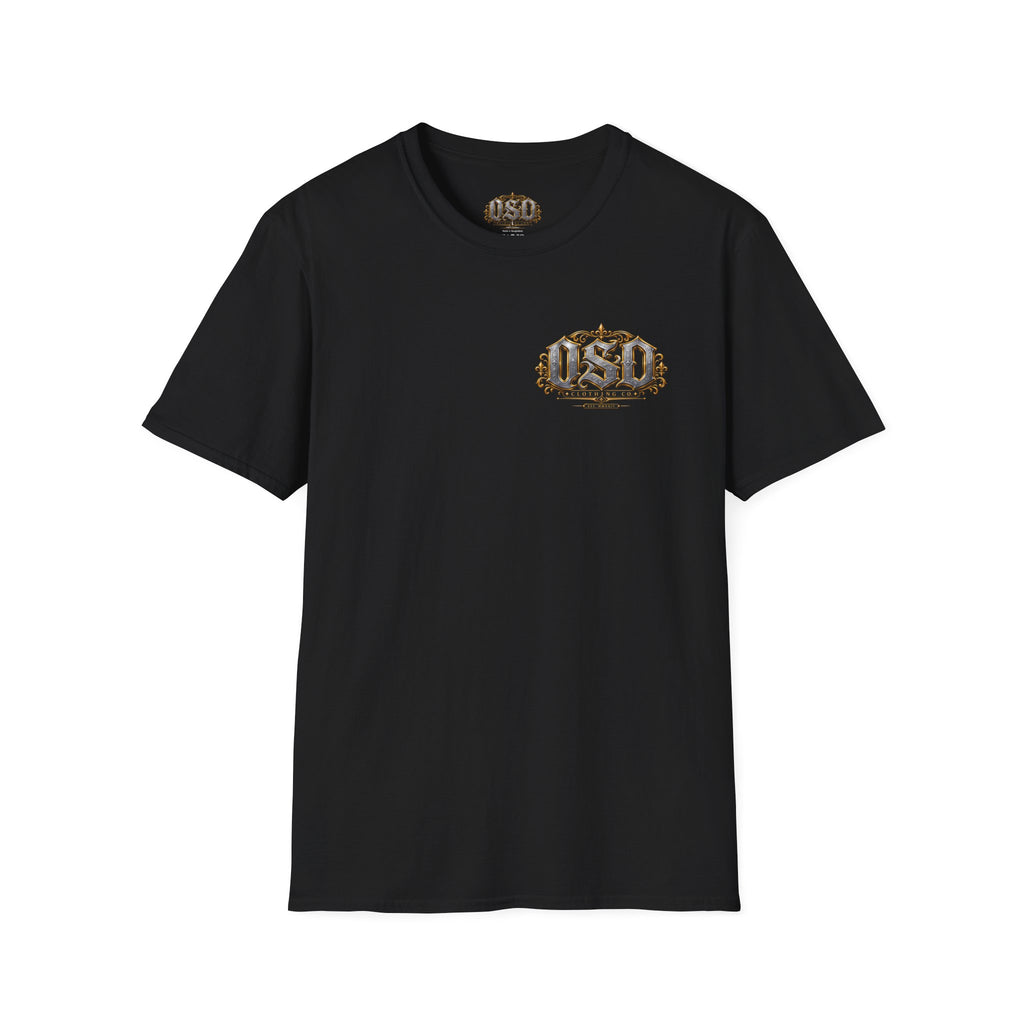 1990 Vintage OSD Crest T-Shirt — Retro 90s Emblem Tee
