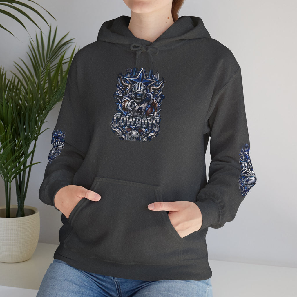 Dallas Cowboys Graphic Hoodie - Game Day Or Everyday Use