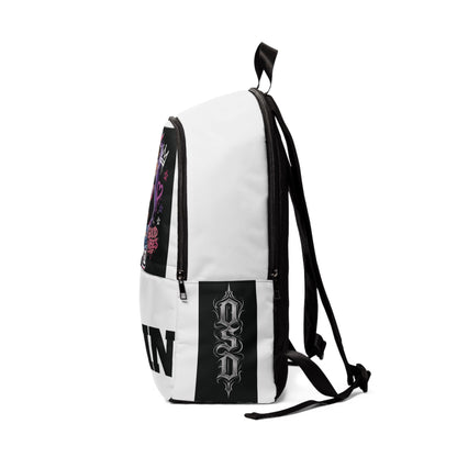 Vibin' Girl Graphic Backpack — 'Be You' Streetwear School Bag