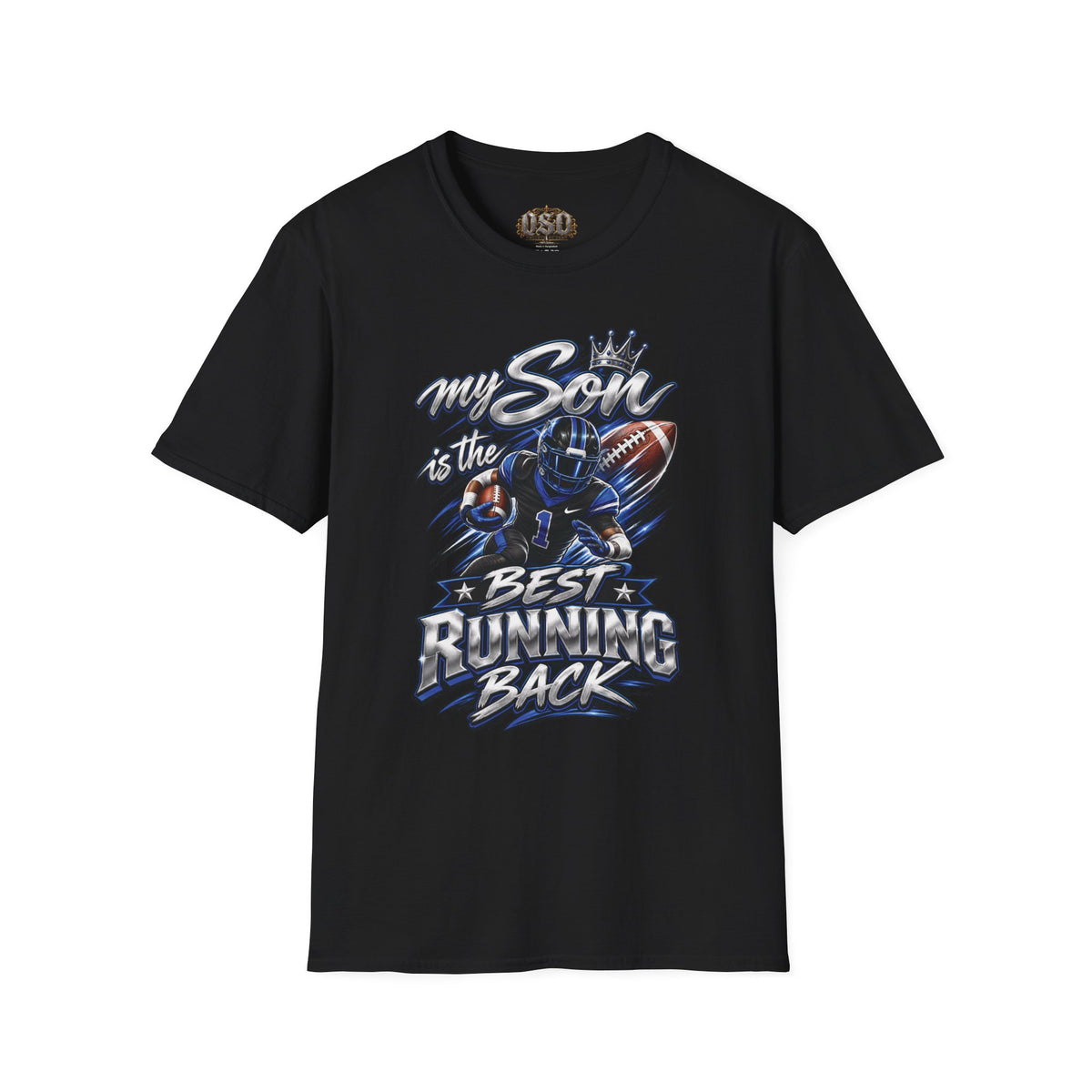 My Son is the Best Running Back T-Shirt — Football Mom/Dad Pride Tee