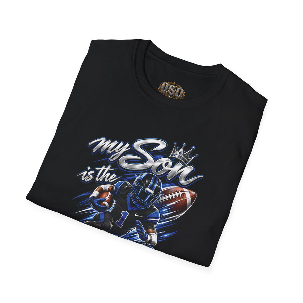 My Son is the Best Running Back T-Shirt — Football Mom/Dad Pride Tee