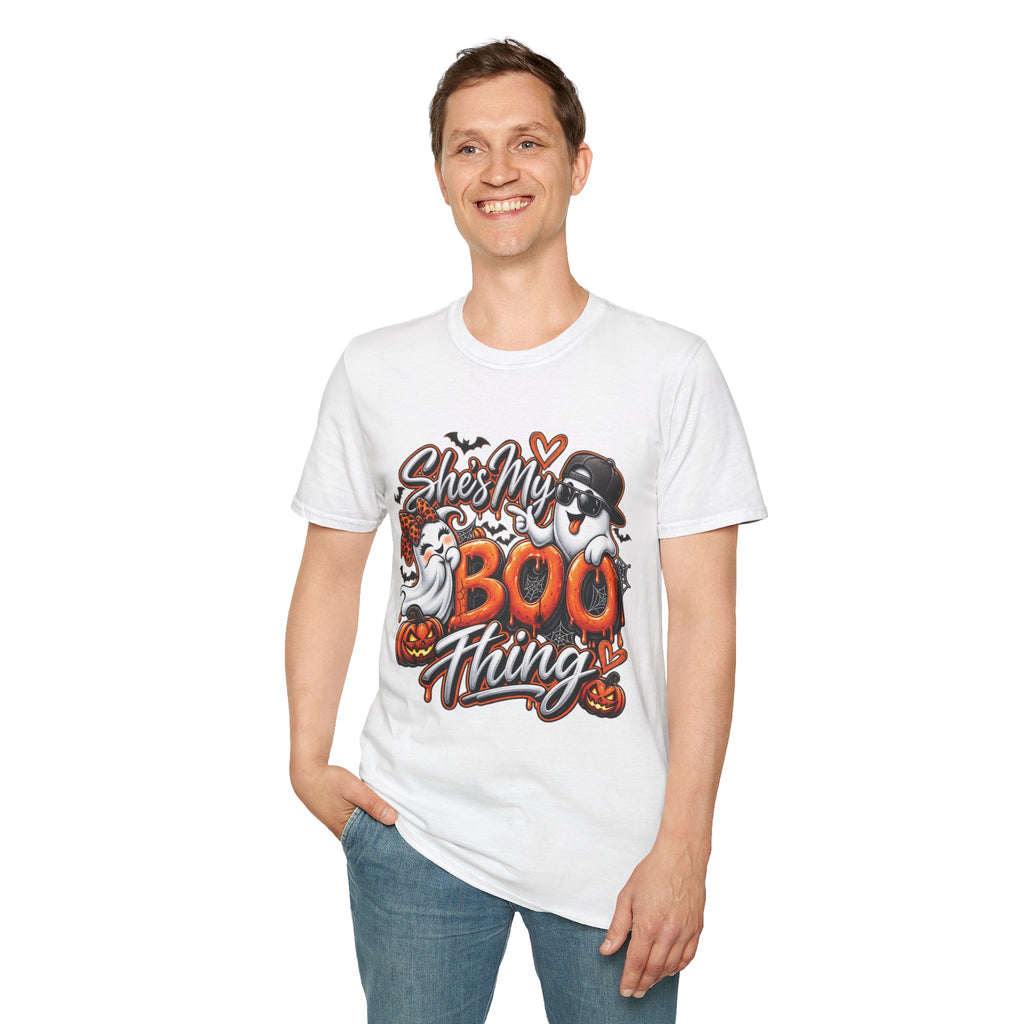 She's My Boo Thing Halloween T-Shirt