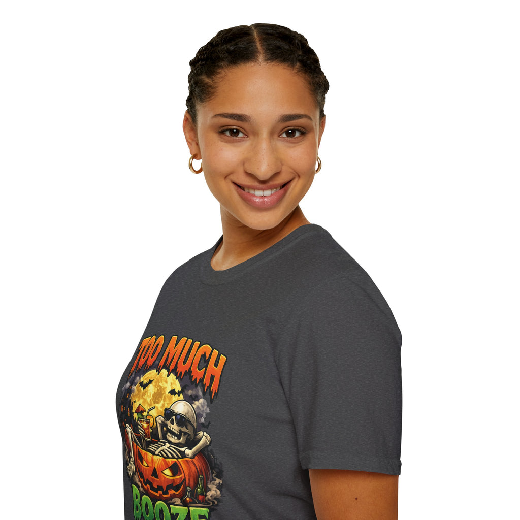 Too Much Booze Halloween T-Shirt