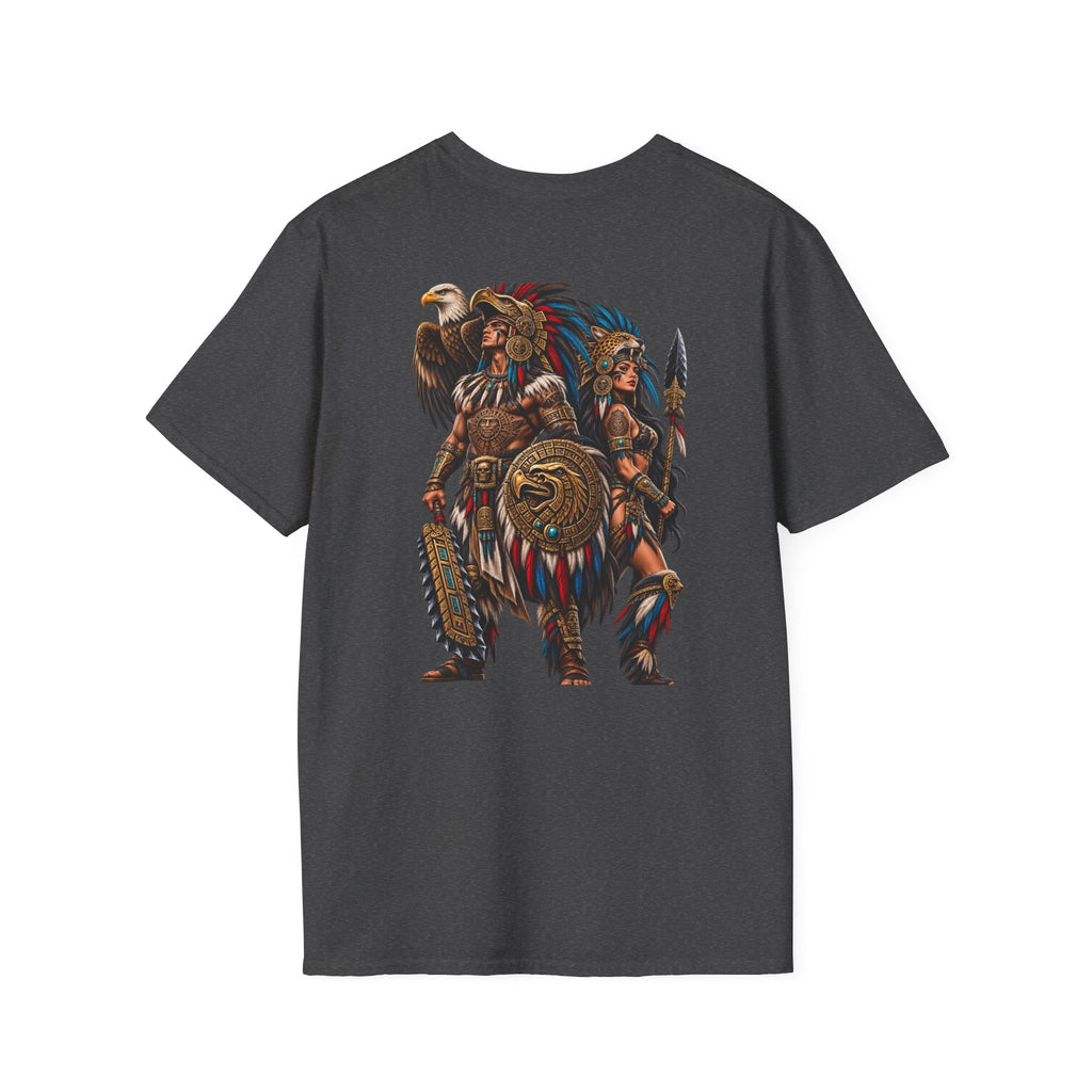 Aztec T‑Shirt — Classic Aztec Design Crewneck Tee
