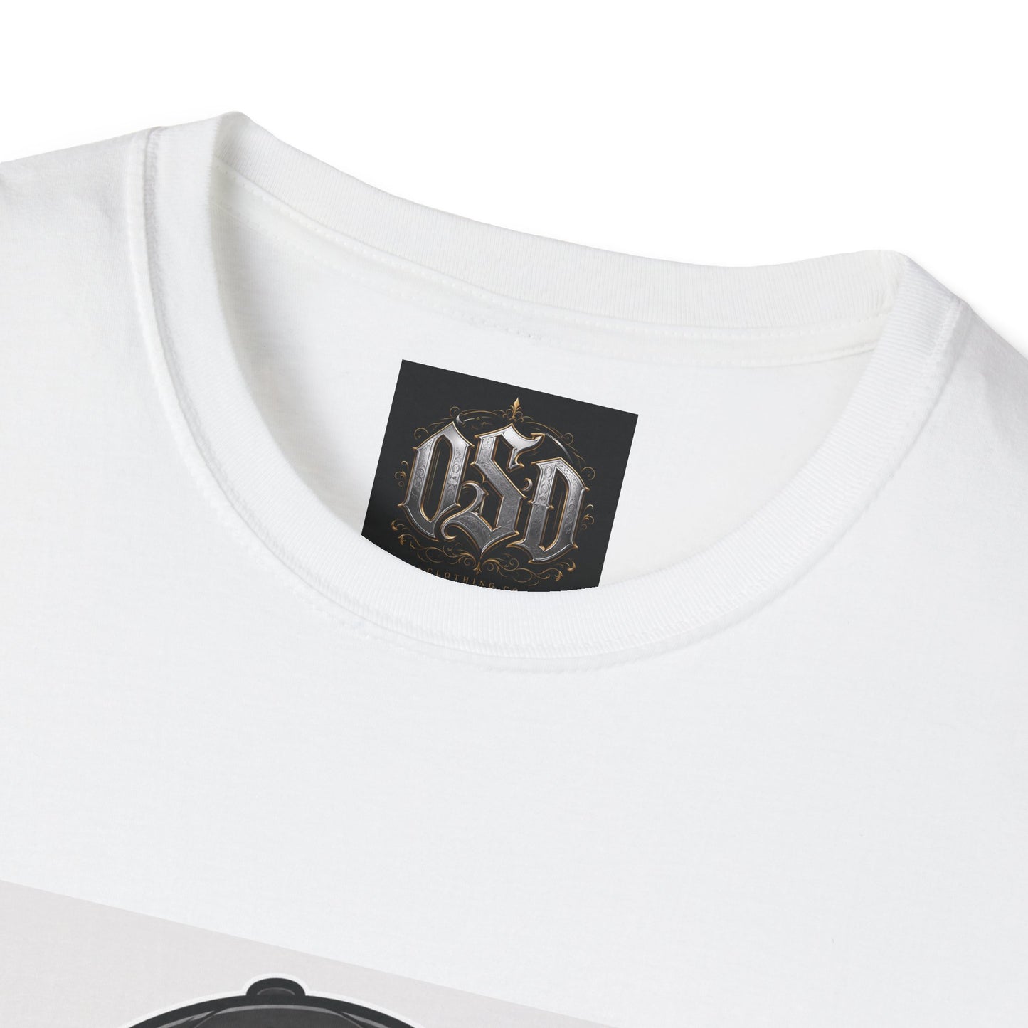 Character Graphic T‑Shirt — Cartoon Peace Sign Streetwear Tee