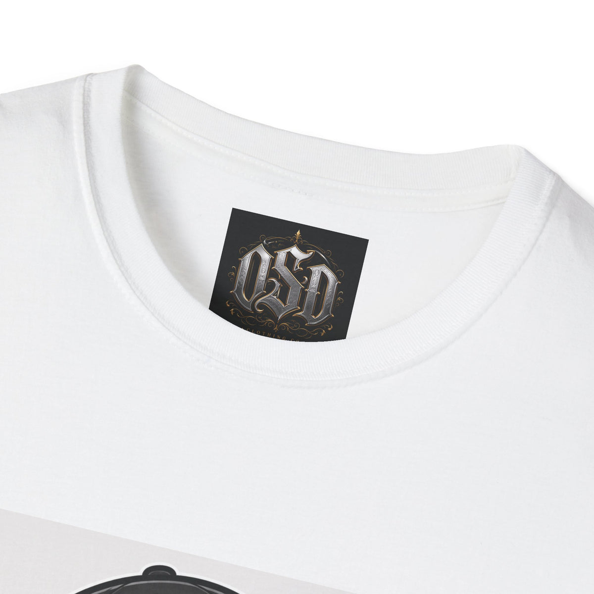 Character Graphic T‑Shirt — Cartoon Peace Sign Streetwear Tee