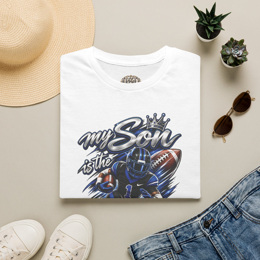 My Son is the Best Running Back T-Shirt — Football Mom/Dad Pride Tee