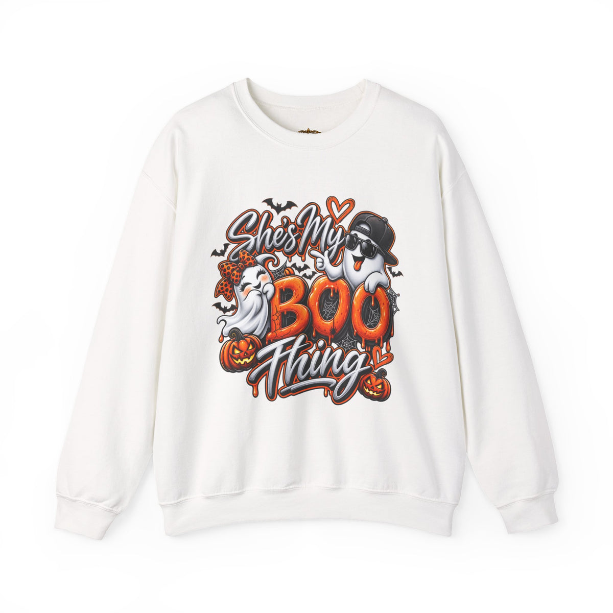 She’s My Boo Thing Sweatshirt — Cute Halloween Ghost Crewneck