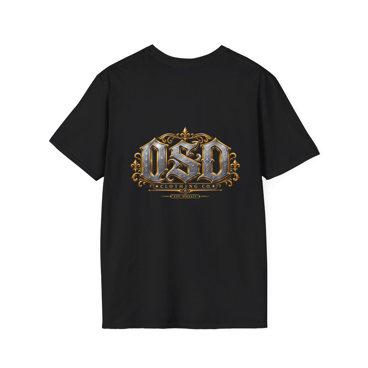 1990 Vintage OSD Crest T-Shirt — Retro 90s Emblem Tee