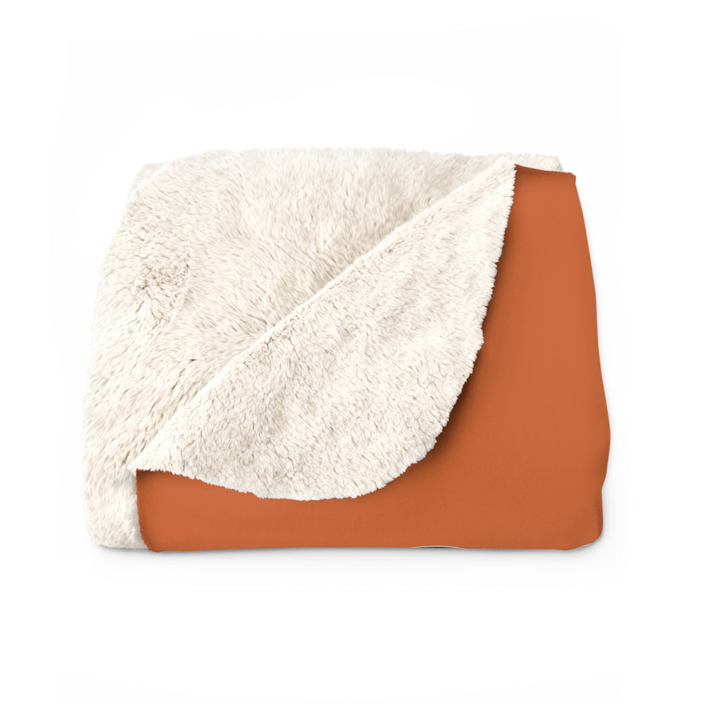 A Cozy & Cuddle Halloween Sherpa Blanket — Cute Ghosts, Pumpkins & Autumn Vibe