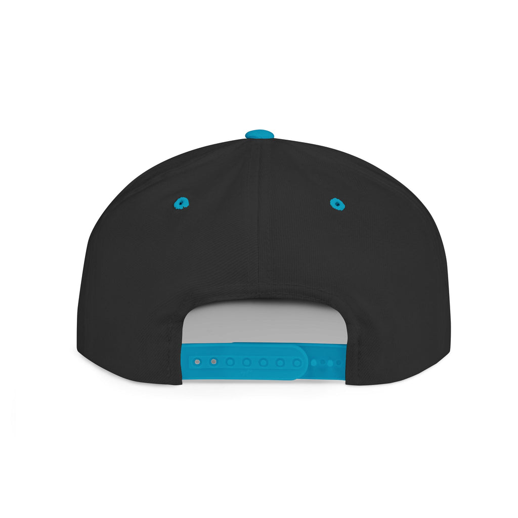 OSD - O'L SCOO DESIGNS  Vintage Gothic Flat Bill Snapback Hat — Old School Aesthetics Cap