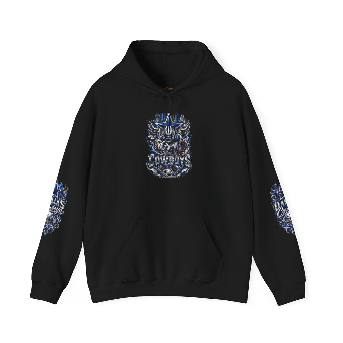 Dallas Cowboys Graphic Hoodie - Game Day Or Everyday Use