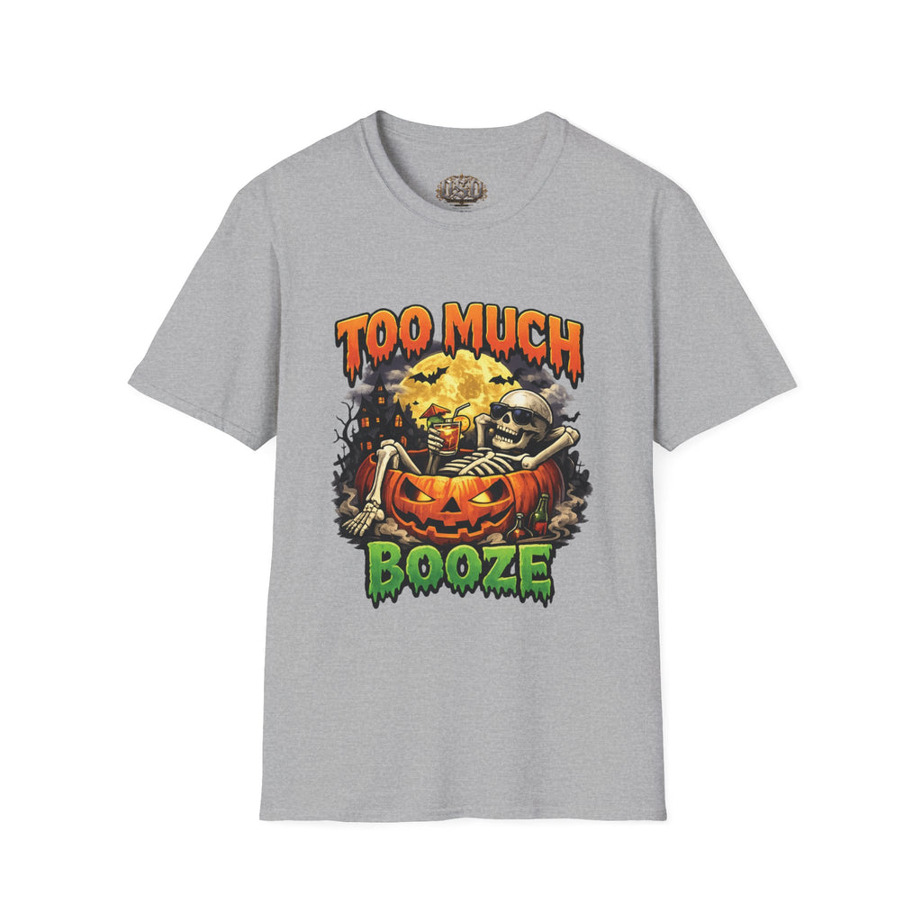 Too Much Booze Halloween T-Shirt