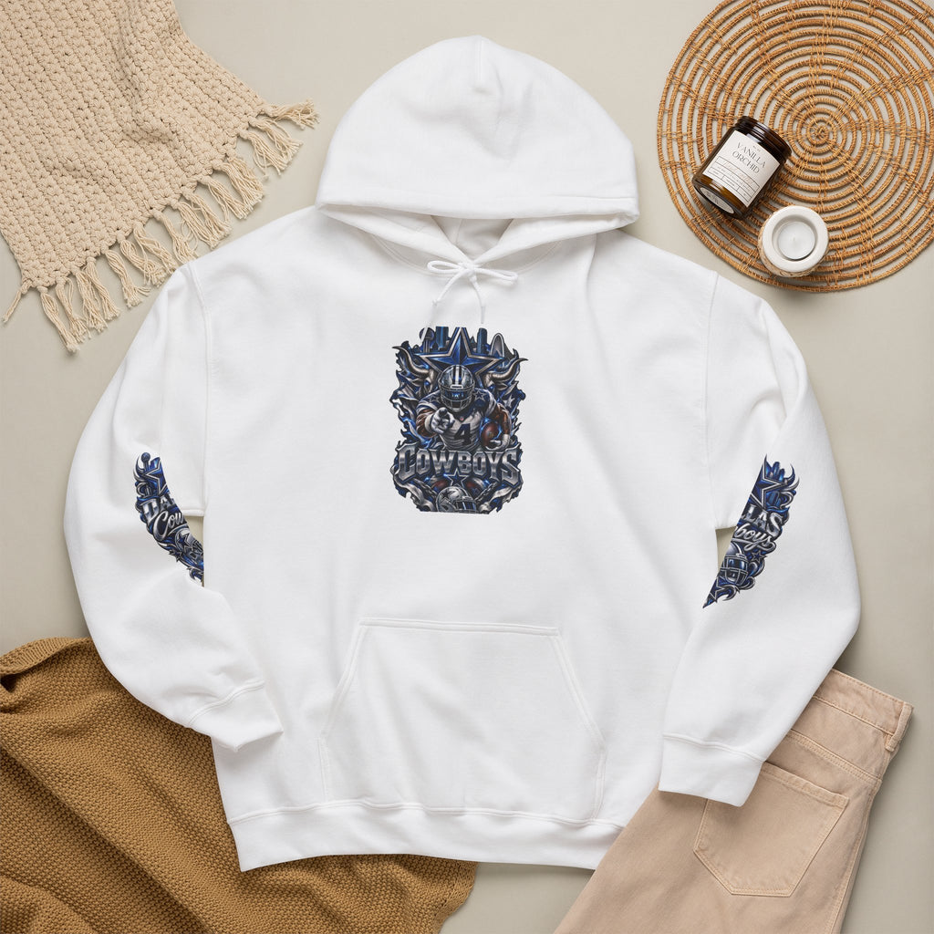 Dallas Cowboys Graphic Hoodie - Game Day Or Everyday Use
