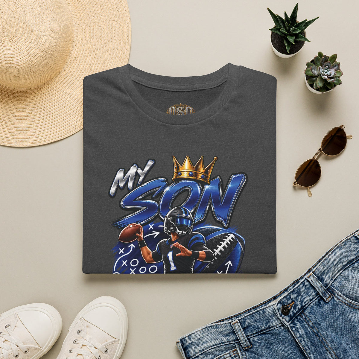 My Son Is The Best Quarterback T-Shirt