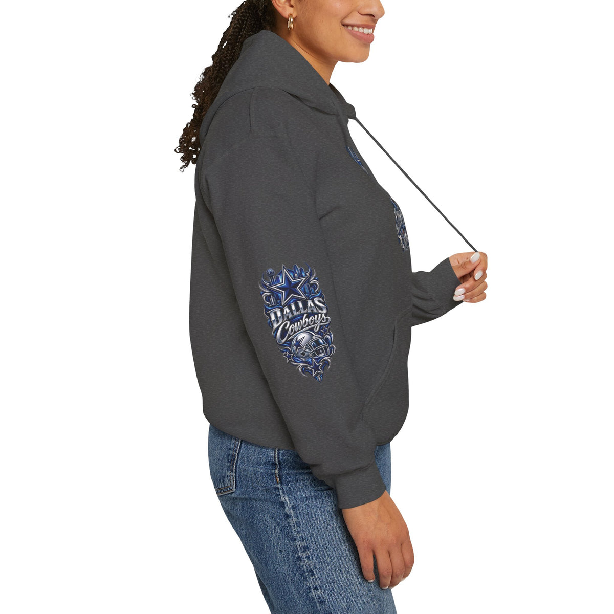 Dallas Cowboys Graphic Hoodie - Game Day Or Everyday Use