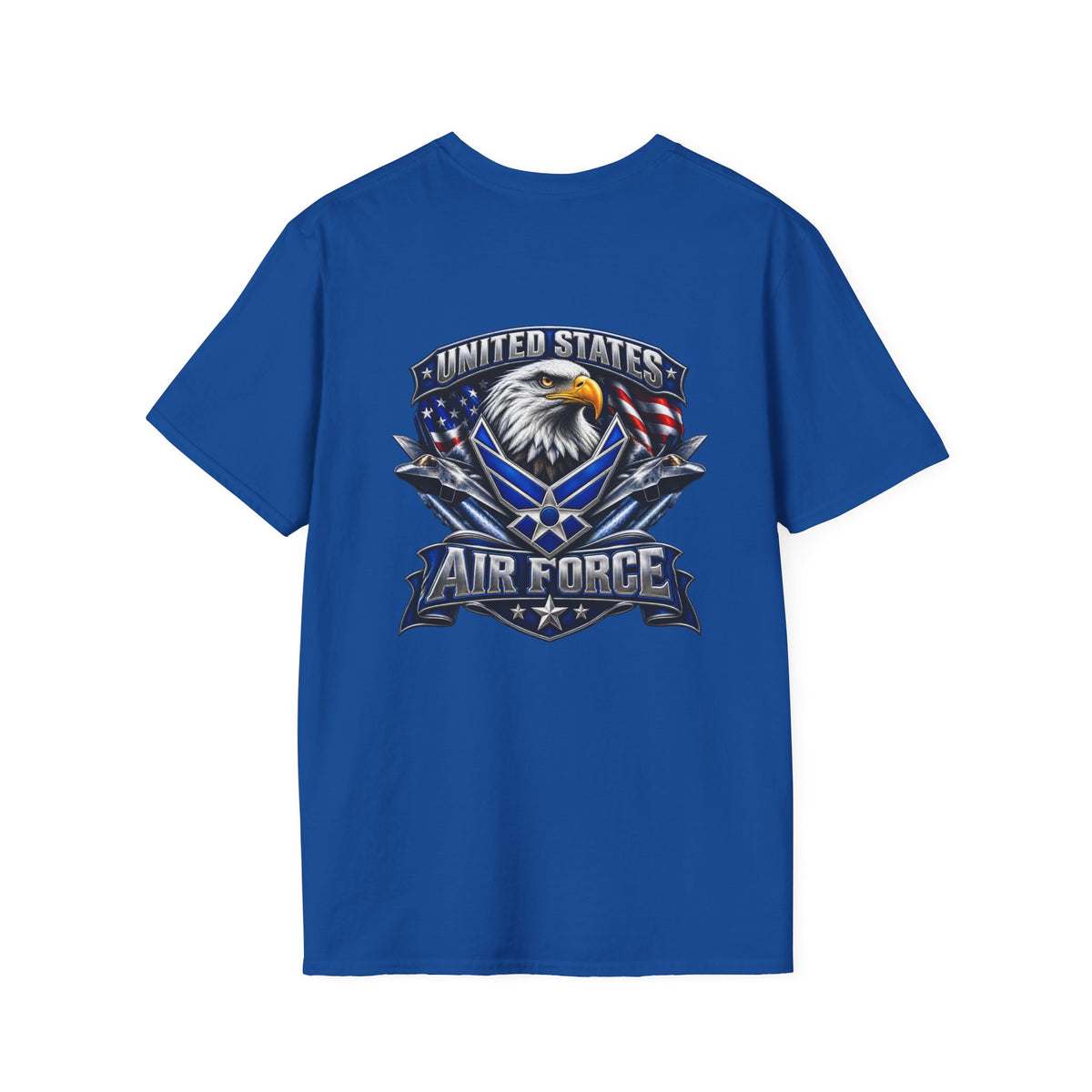 U.S. Air Force Classic White Tee — Minimal Everyday USAF T-Shirt