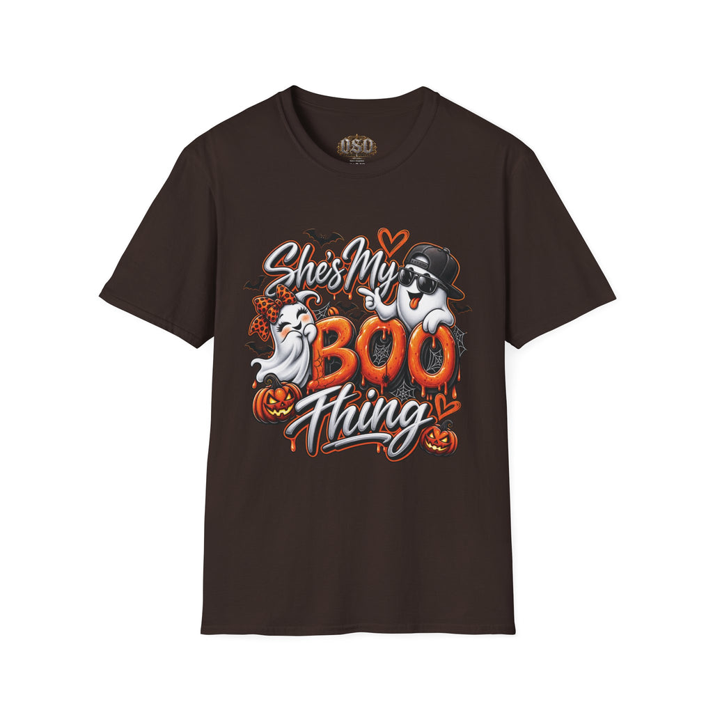 She's My Boo Thing Halloween T-Shirt