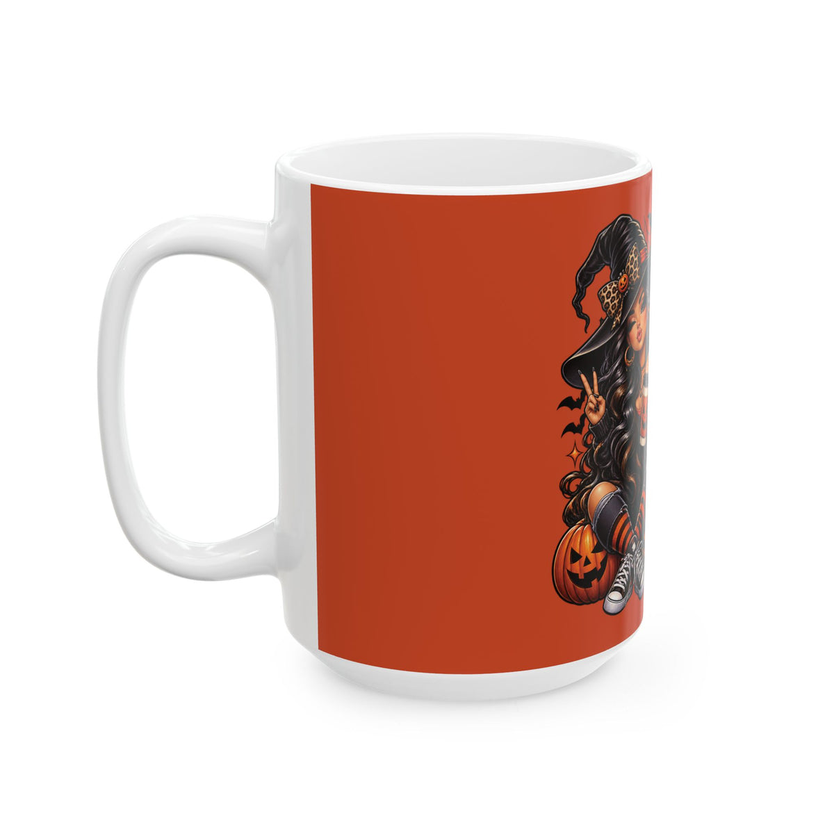 Hocus Pocus I Need Coffee To Focus Halloween Ceramic Mug (11oz/15oz)