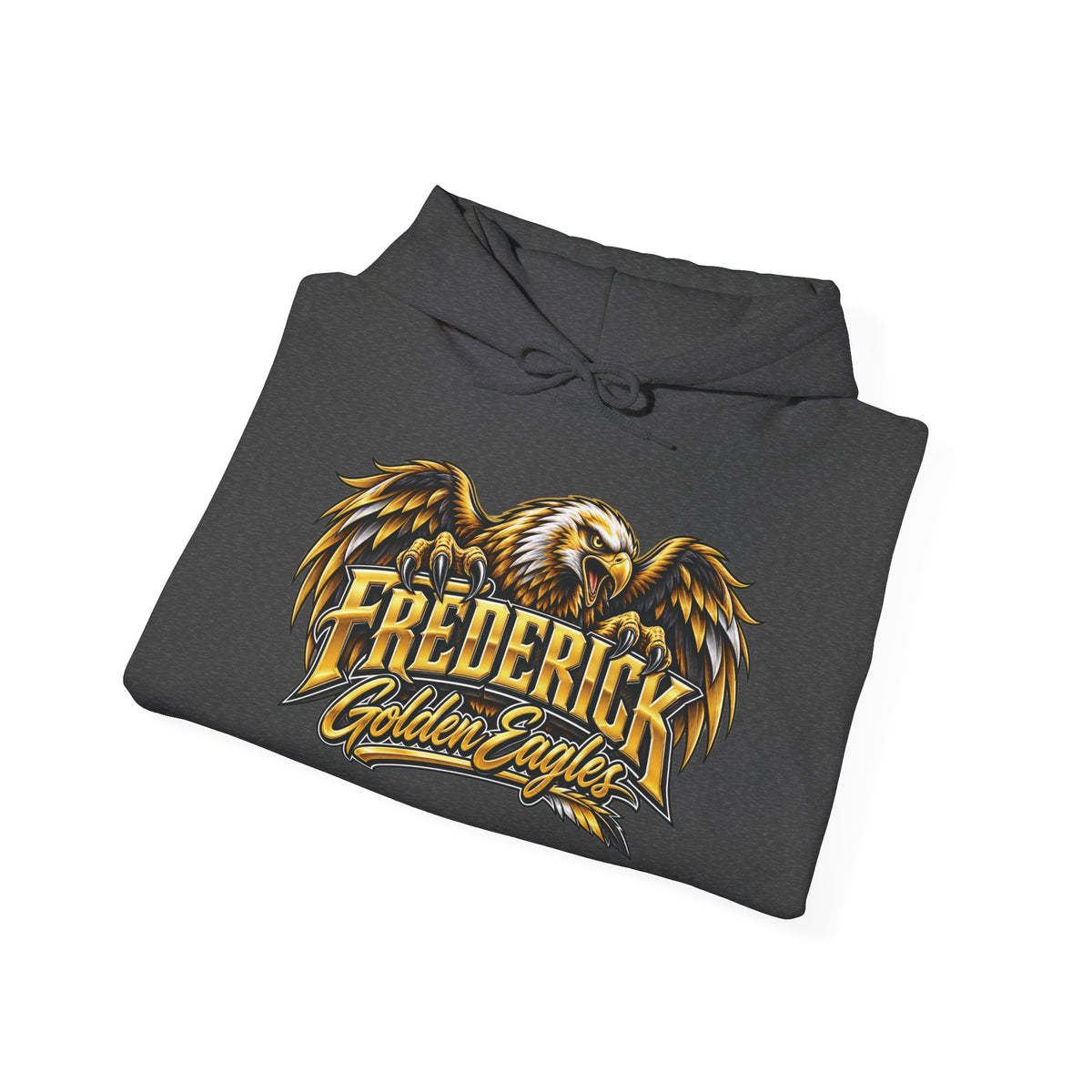 Frederick Golden Eagles Hoodie - Vintage Eagle School Spirit Sweatshirt