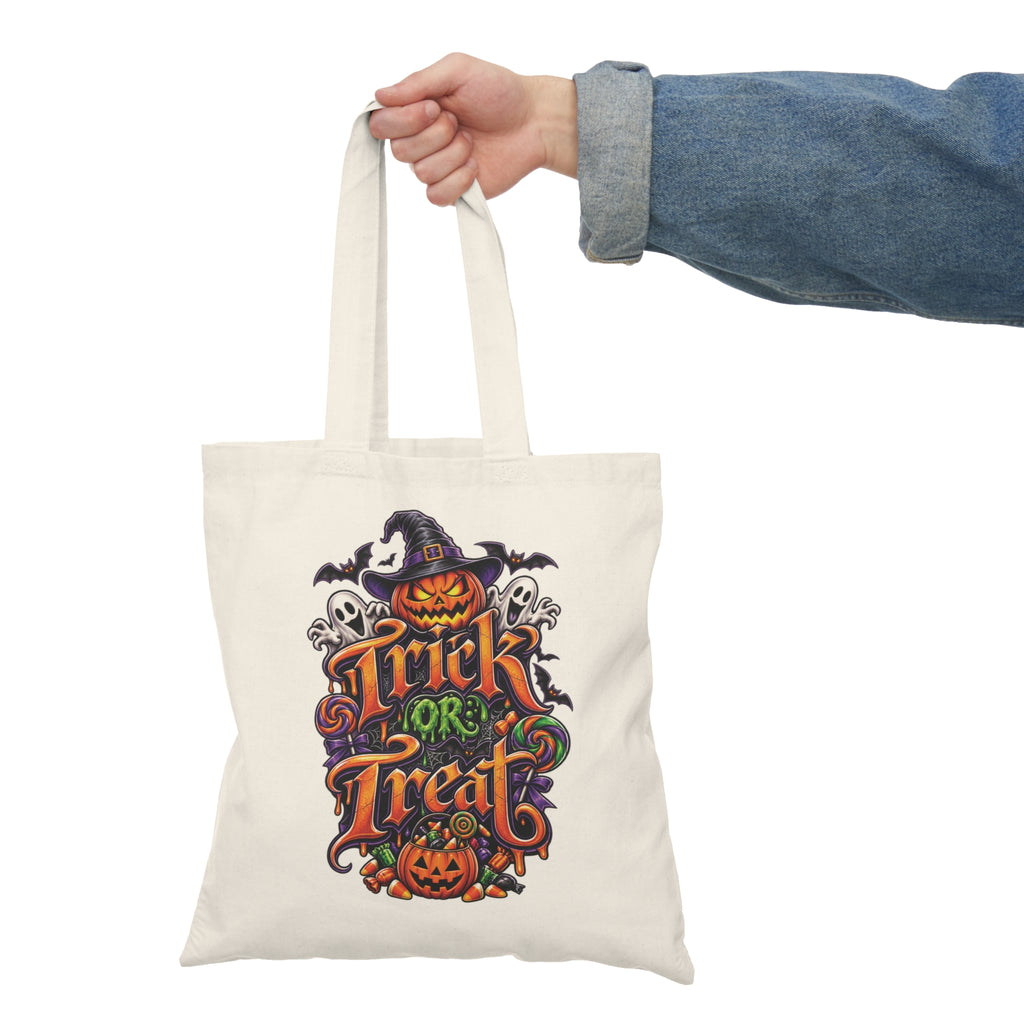 Halloween Trick or Treat Tote Bag