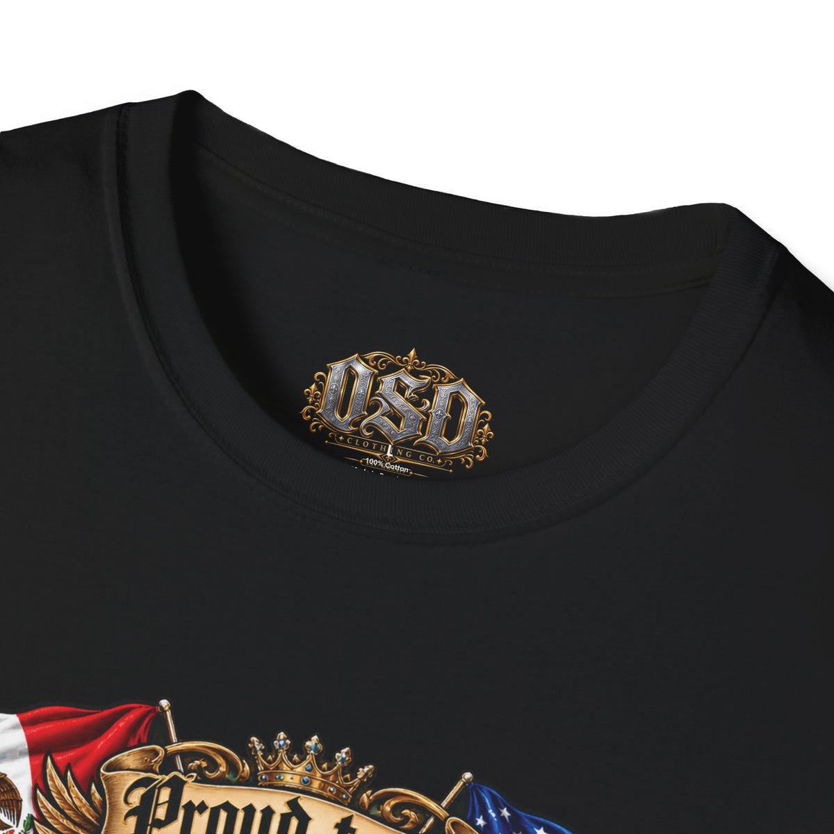 Mexican American Pride T-Shirt — "Proud to be Mexican American" Graphic Tee