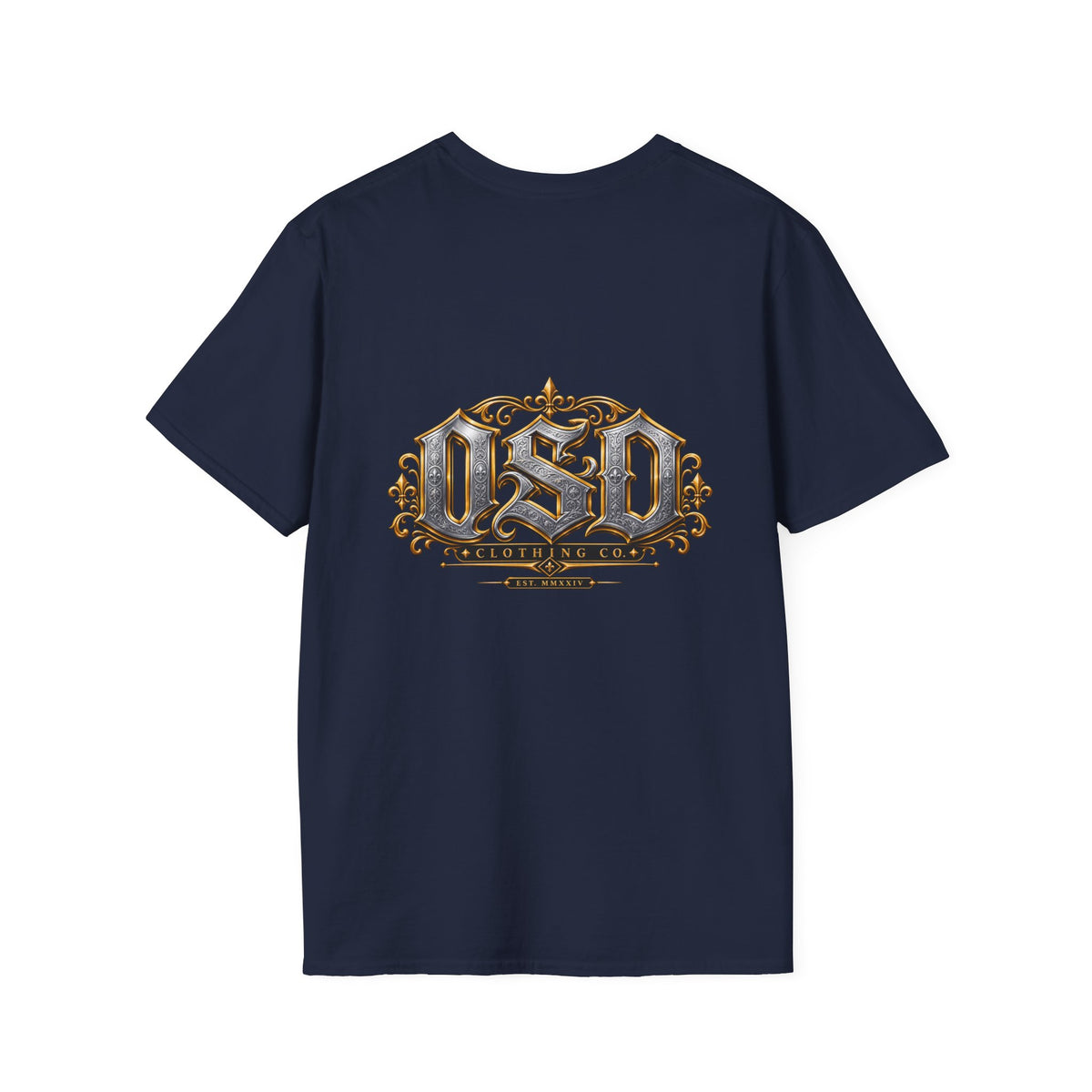 1990 Vintage OSD Crest T-Shirt — Retro 90s Emblem Tee