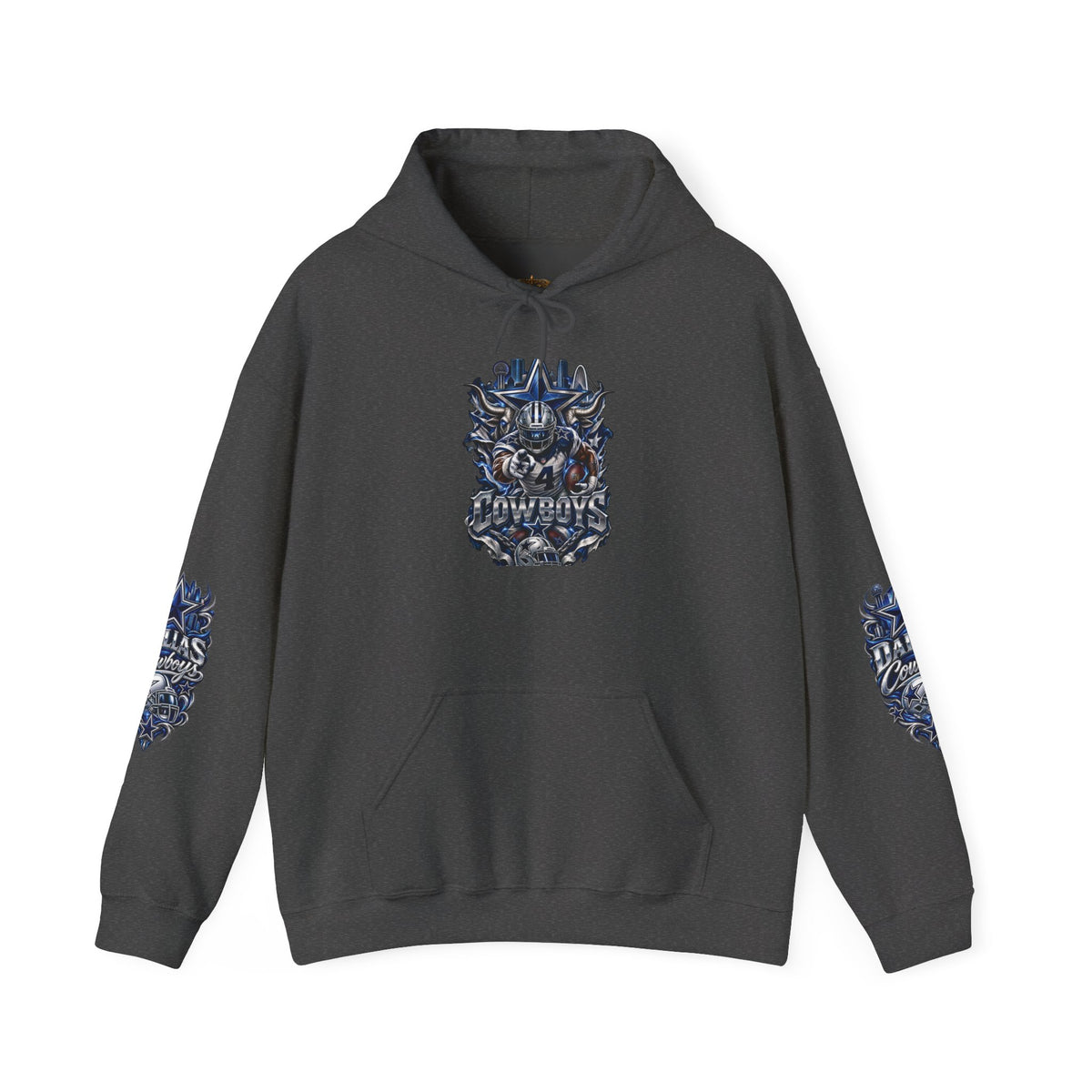 Dallas Cowboys Graphic Hoodie - Game Day Or Everyday Use