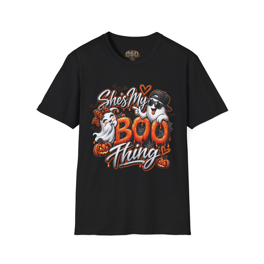She's My Boo Thing Halloween T-Shirt