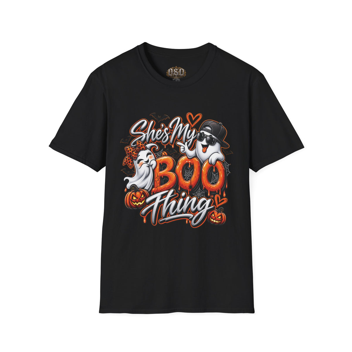 She's My Boo Thing Halloween T-Shirt