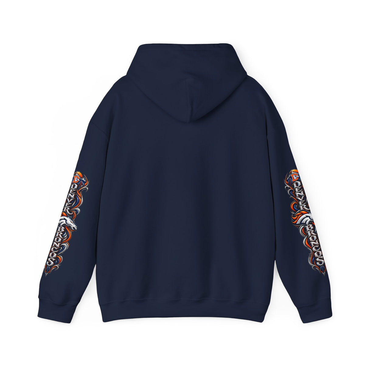 Broncos Fierce Hoodie — Team Logo Sleeve Pullover